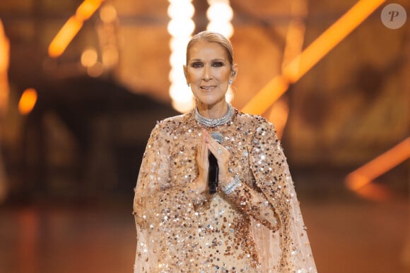 Concert de Celine Dion au défilé anniversaire Elie Saab "1001 Seasons of Elie Saab" à l'espace "The Venue" à Riyad, Arabie saoudite le 13 novembre 2024.© Tiziano Da Silva / Bestimage