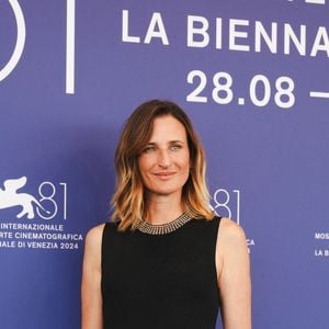 Camille Cottin au photocall du film "Trois amies" lors du 81ème Festival International du Film de Venise (Mostra) le 30 août 2024. © Lucia Sabatelli / Bestimage