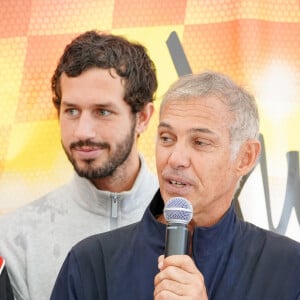 "Vahé aide Alessandro Belmondo et Méliné Ristiguian", écrit simplement Paul Belmondo
 
Exclusif - Victor Belmondo, Paul Belmondo - Jour 3 - Les célébrités lors du marathon Karting Jules Bianchi au circuit Paul Ricard au Castellet le 8 septembre 2024. © Anne-Sophie Guebey via Bestimage