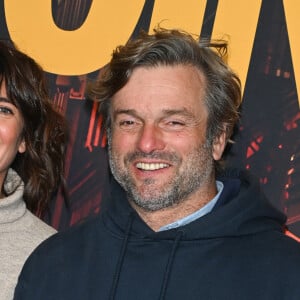 Estelle Denis et son compagnon Marc Thiercelin - Avant-première du film "Mon héroïne" au cinéma UGC Normandie à Paris le 12 décembre 2022. © Coadic Guirec/Bestimage