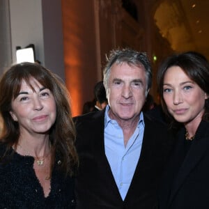 François Cluzet et sa femme Narjiss Slaoui-Falcoz, Laura Smet - Soirée du 10ème anniversaire de l'hôtel Peninsula à Paris le 28 novembre 2024. © Rachid Bellak/Bestimage