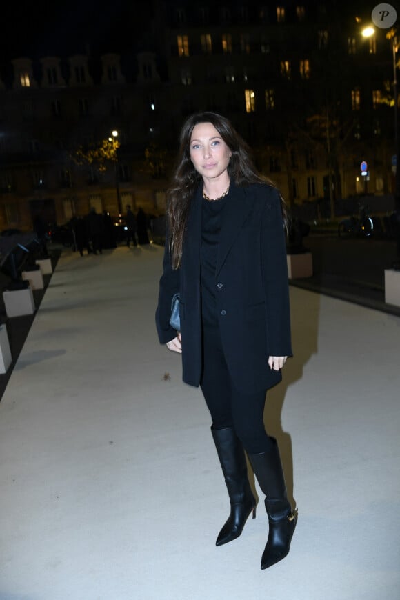 Jeudi 28 novembre, les célébrités se sont bousculées pour faire la fêter et célébrer les 10 ans de l'hôtel ouvert en 2014. 
Laura Smet - Soirée du 10ème anniversaire de l'hôtel Peninsula à Paris le 28 novembre 2024. © Rachid Bellak/Bestimage