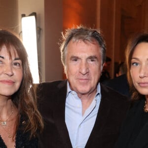 Narjiss Slaoui-Falcoz, Francois Cluzet et Laura Smet - Soirée du 10ème anniversaire de l'hôtel Peninsula à Paris le 28 novembre 2024. © Jérôme Dominé/ABACA