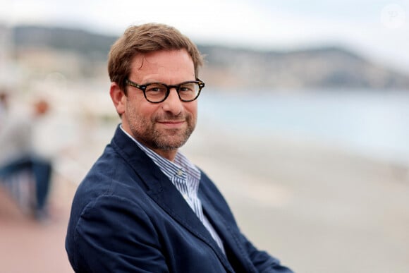 Nicolas Mathieu pour le film "Leurs enfants après eux" adapté de son roman (Prix Goncourt 2018) lors de la 6ème édition du festival Cinéroman à Nice le 30 septembre 2024. Ce festival est dédié aux films adaptés de romans. © Jacovides / Bebert / Bestimage 