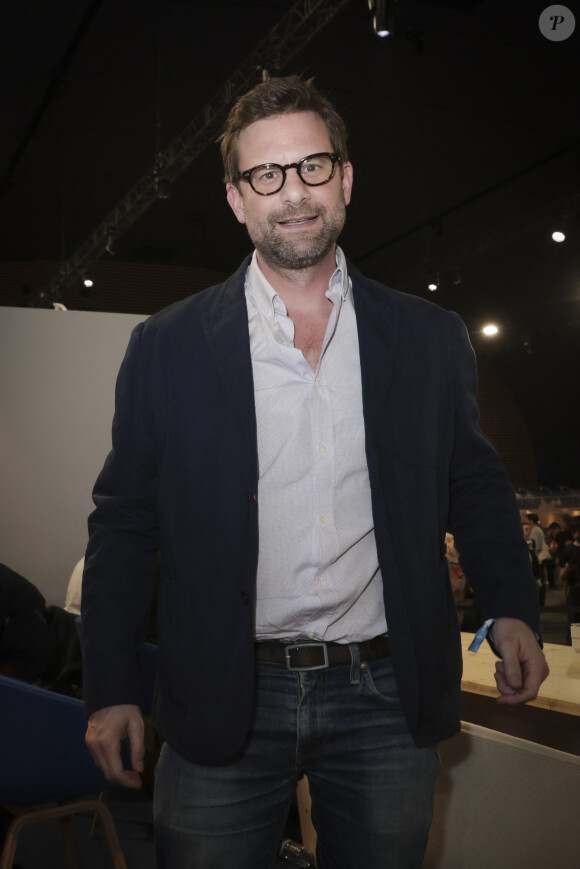 Nicolas Mathieu, lors du Festival du Livre à Paris, France, le 13 avril 2024. © Jack Tribeca / Bestimage 