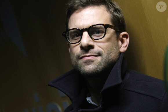 Portrait de Nicolas Mathieu, prix Goncourt 2018, sur le plateau de l'émission TV "La Grande Librairie" diffusée sur France 5. Le 7 novembre 2018