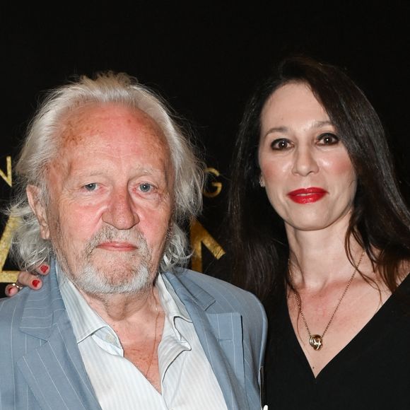 Exclusif - Niels Arestrup et sa femme Isabelle Le Nouvel - Photocall pour la conférence spectacle "An evening with Al Pacino" à la salle Pleyel à Paris