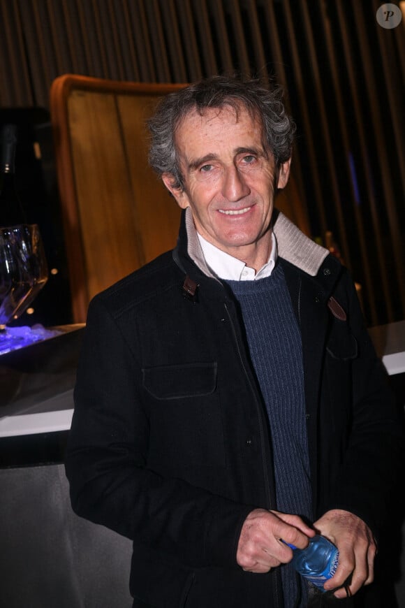 Exclusif - Alain Prost - People dans les loges lors du huitième de finale aller de la Ligue des champions entre le PSG et le Real Madrid au Parc des Princes à Paris le 15 février 2022. © Rachid Bellak/Bestimage