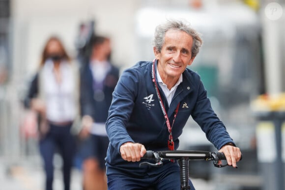 Alain Prost - Essais du Grand Prix de Monaco le 22 mai 2021.