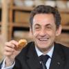 Nicolas Sarkozy lors d'une réunion des agriculteurs dans l'Essonne mardi 6 avril 2010