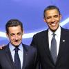 Nicolas Sarkozy et Barack Obama à Washington le 12 avril 2010