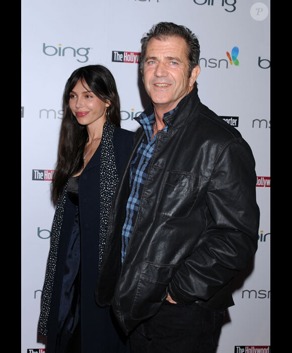 Mel Gibson et Oksana Grigorieva en mars 2010 à Los Angeles