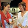 Olivia Jane Wilde et Susan Sarandon lors de leur voyage humanitaire à Haïti.