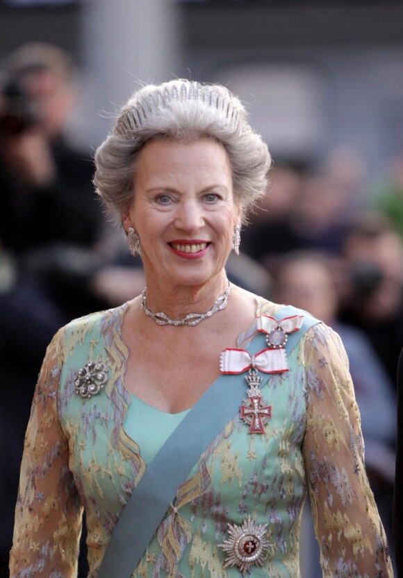 Princesse Benedikte de Danemark aux 70 ans de la reine Margrethe de Danemark. Copenhague, le 15/04/2010