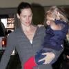 Jennifer Garner va chercher Violet à l'école (16 avril 2010 à Santa Monica/Etats-Unis)