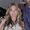 Beyoncé lors du deuxième jour du Festival de Coachella en Californie le 17 avril 2010