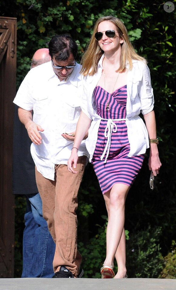 Jimmy Kimmel et son amie à l'anniversaire de Jennifer Garner le 17 avril 2010