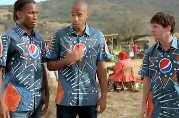 Des images de la nouvelle pub Pepsi avec tout le meilleur du football mondial dedans !