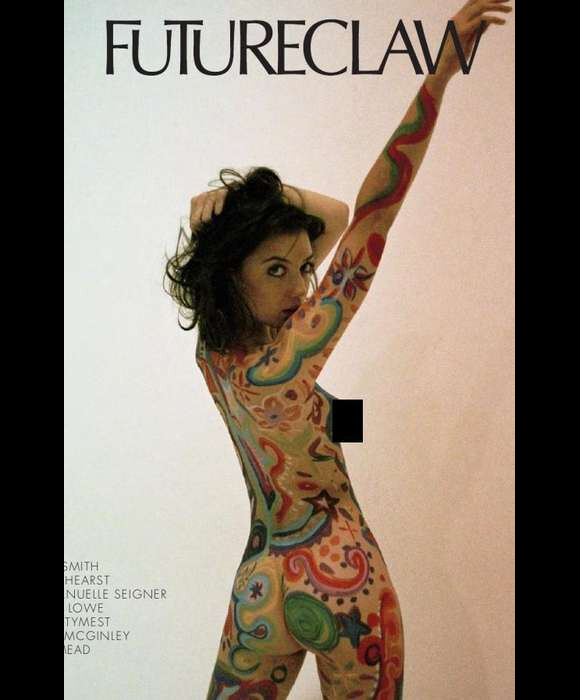 Daisy Lowe en couverture du magazine FutureClaw