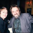 Annie Girardot et son ami Bob Decout en 1991 