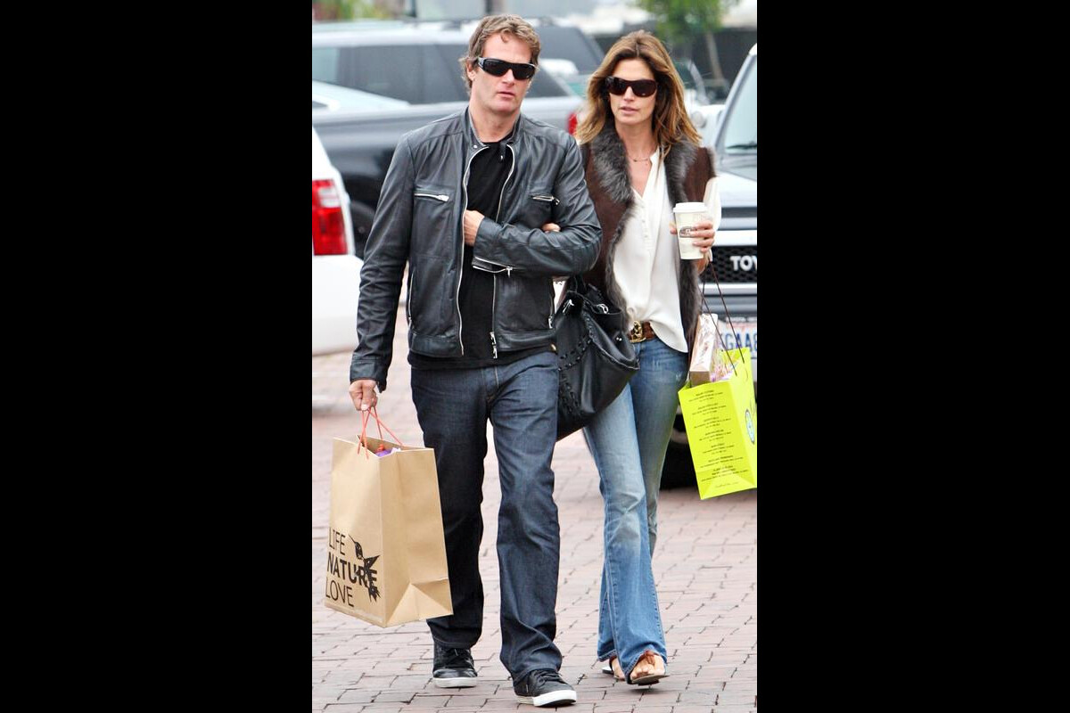 Photo : Cindy Crawford et son mari Rande Gerber passent l'après-midi