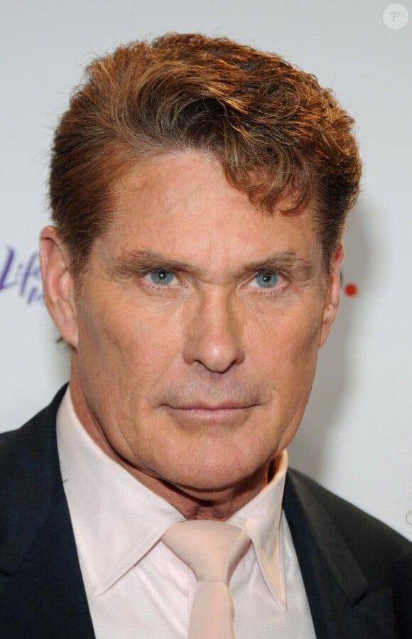 David Hasselhoff lors de la soirée A&E Upfront Party au IAC Building le 5 mai 2010 à New York