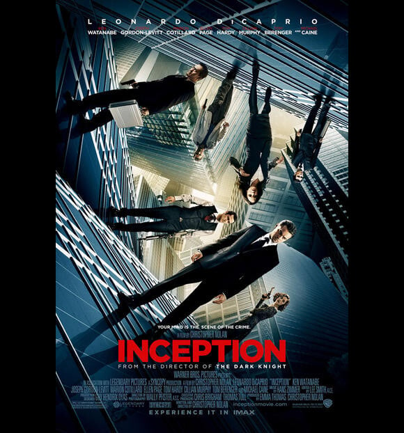 La nouvelle affiche du film Inception