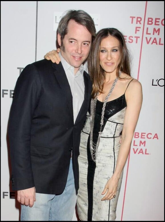 Sarah Jessica Parker et son mari l'acteur Matthew Broderick