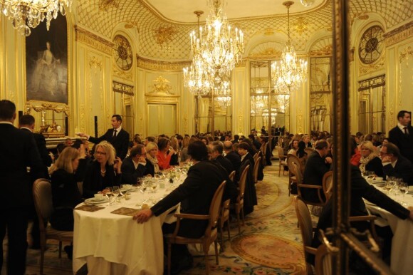 Déjeuner de l'Hôtel Le Meurice, le 6 mai 2010.