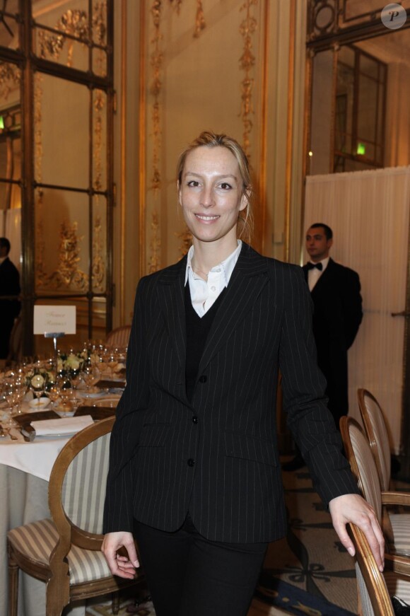 Adélaïde de Clermont-Tonnerre au déjeuner de l'Hôtel Le Meurice, le 6 mai 2010.