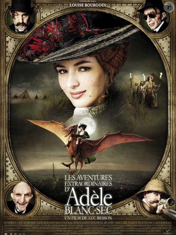 Les Aventures extraordinaires d'Adèle Blanc-Sec, de Luc Besson, sortie le 14 avril 2010 !