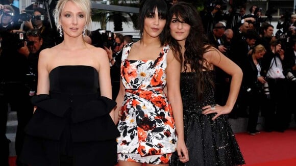 Cannes 2010 - Les superbes Géraldine Nakache, Leïla Bekhti et Audrey Lamy s'offrent un brillante montée des marches !