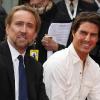 Nicolas Cage et Tom Cruise sur Hollywood Boulevard, le 18/05/2010
