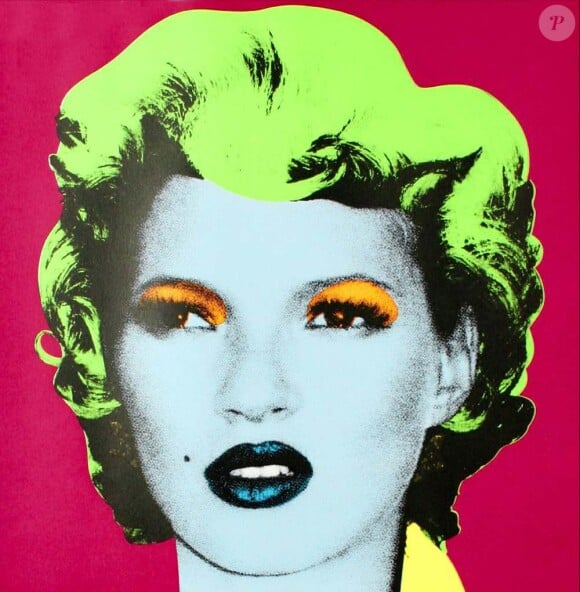 Kate Moss par l'artiste Banksy