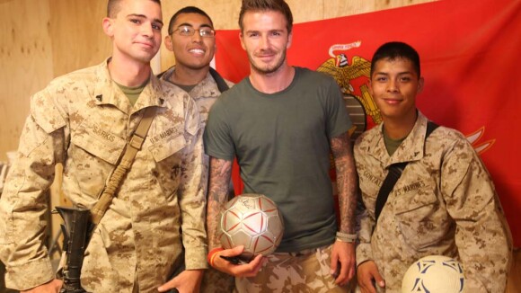David Beckham : Un champion parmi les héros ! (Réactualisé)