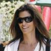 Cindy Crawford en famille à Malibu, le 22 mai 2010