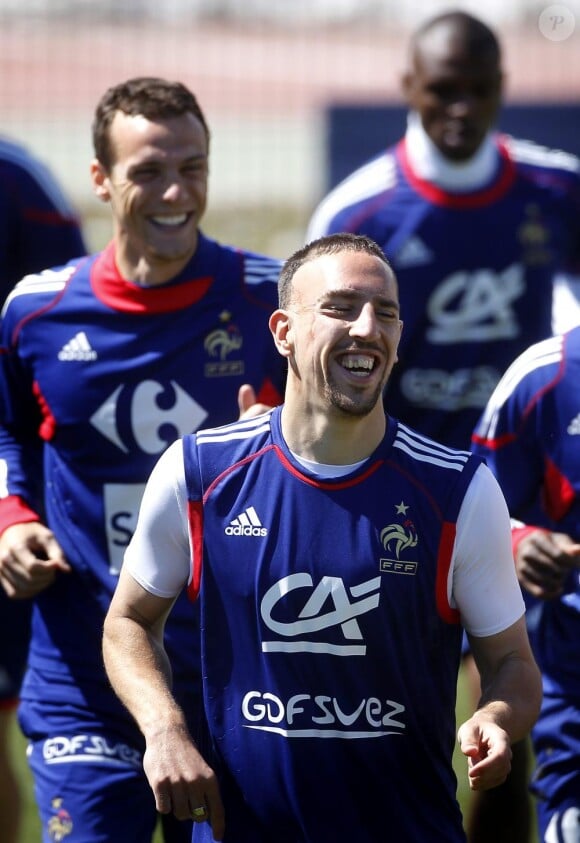 Franck Ribéry figure parmi la liste des 23 joueurs sélectionnés par Raymond Domenech pour la coupe du monde de football en Afrique du Sud.