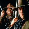 Clint Eastwood et Morgan Freeman dans Impitoyable