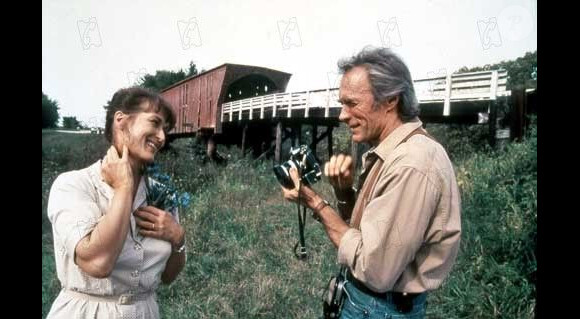 Meryl Streep et Clint Eastwood dans Sur la route de Madison