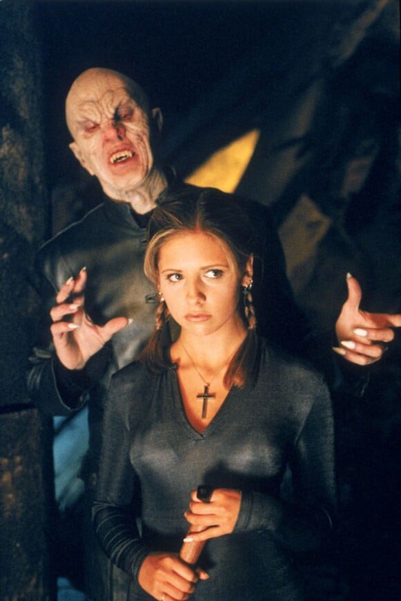 Sarah Michelle Gellar alias Buffy la chasseuse de vampires.