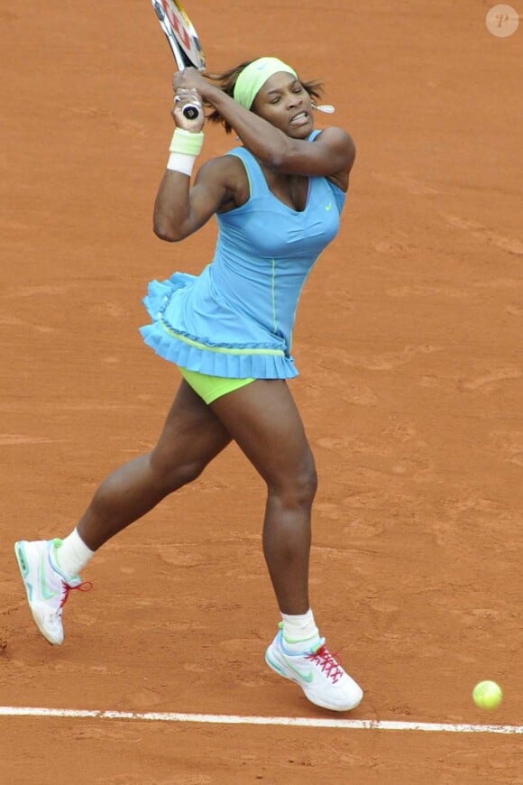 Serena Williams, Roland Garros, 31 mai 2010