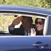 Carla Bruni et Nicolas Sarkozy en vacances au Cap Nègre
