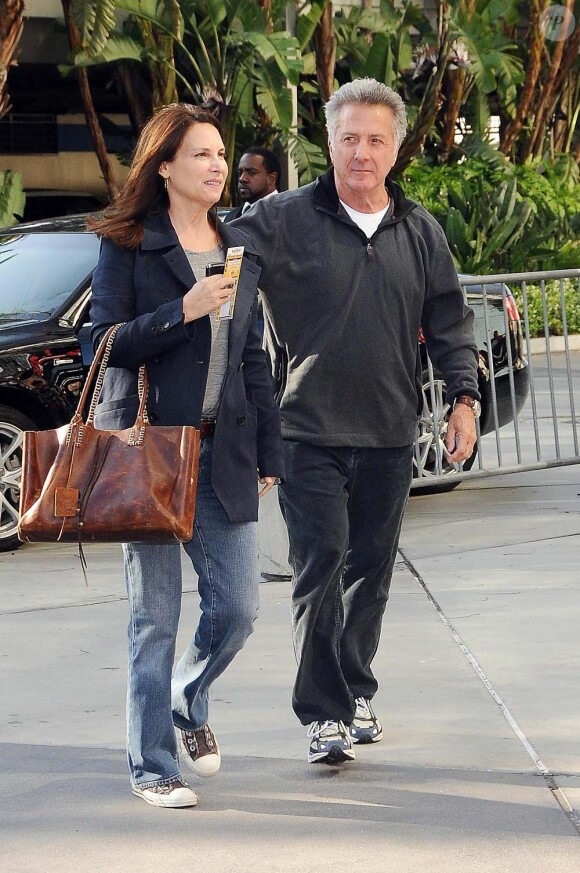 Dustin Hoffman et sa femme Lisa