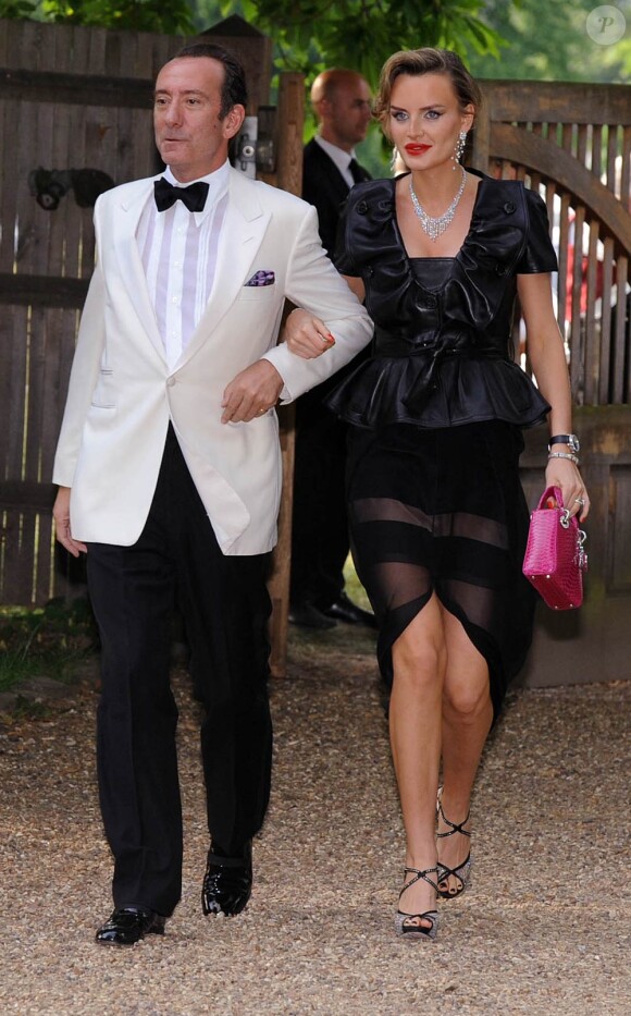 Robert Hanson et Masha Markova lors du 5e gala de charité annuel organisé par la Raisa Gorbatchev Foundation, qui s'est tenu au Stud House d'Hampton Court Palace, au sud de Londres, le 5 juin 2010.