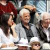 Jean-Paul Belmondo et Barbara, amoureux à Roland-Garros.