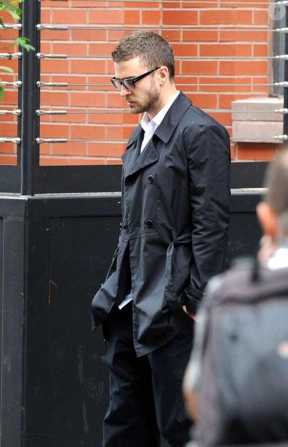 Justin Timberlake à New York, le 9 juin 2010