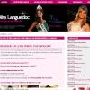 Capture d'écran du site internet officiel de Miss France, région Languedoc