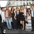 Stéphane Rousseau, Fabrice Eboué, Jérôme Le Banner, Armelle, Michaël Youn, Isabelle Funaro, Vincent Desagnat, Reem Kherici et Ary Abittan lors de l'avant-première du film Fatal à Paris le 14 juin 2010