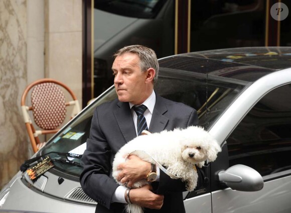 La chienne Sumette du couple Chirac, à Paris, le 15 juin 2010 !