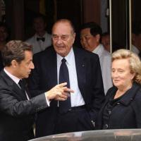 Nicolas Sarkozy déjeune seul avec le couple Chirac... et leur chienne !